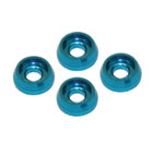 MacGregor Aluminum Cone Washer 4pcs (Blue) ø3 D8 x H3