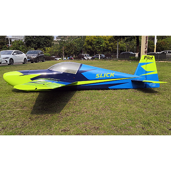 Pilot-RC Slick 89in Wingspan (Blue/Green 02)