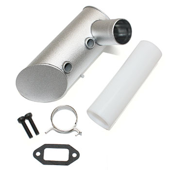 DLE-120 Muffler (Two Hole)