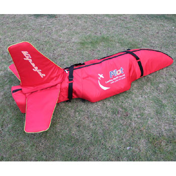 Pilot-RC Fuselage Bag for 2.0m Viperjet (Red/Black)