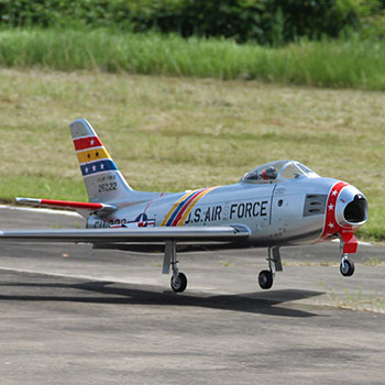 Pilot-RC 2.1m North American F-86F Sabre Composite Jet