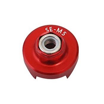 Secraft Wood Lock Nut M5 (Red)