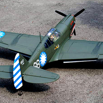 Curtiss P-40 61.8in Wingspan ARF